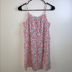 Forever 21 Kids Floral Casual Dress - Pink and Green NWNT